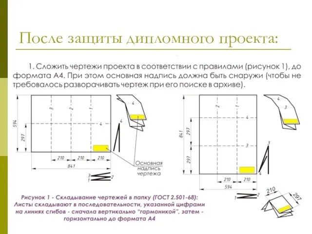 После защиты дипломного проекта: