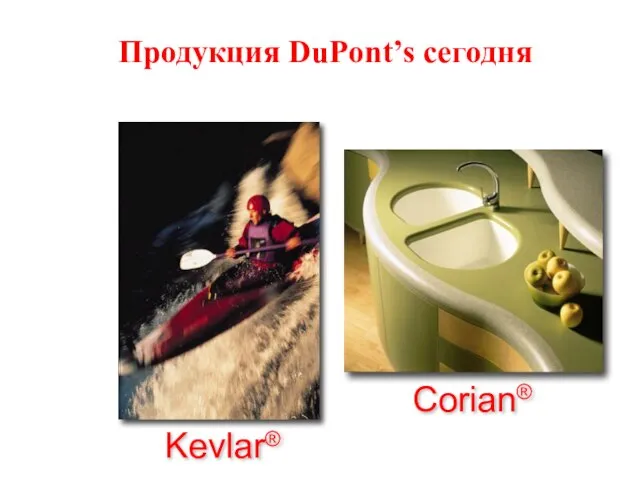 Продукция DuPont’s сегодня