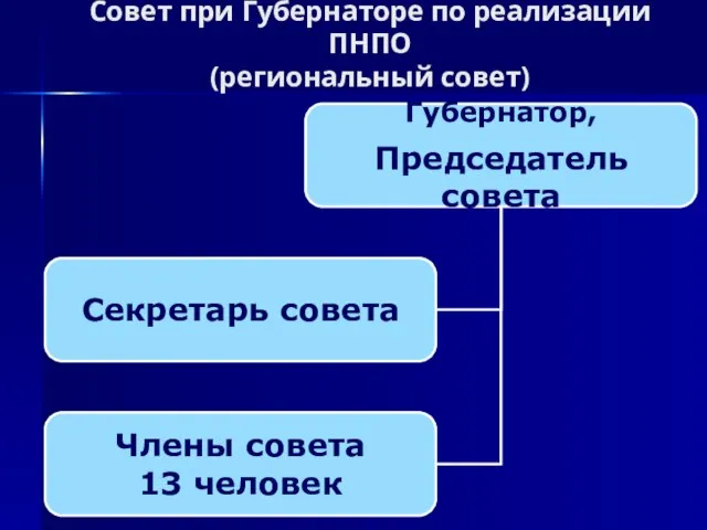 Совет при Губернаторе по реализации ПНПО (региональный совет)