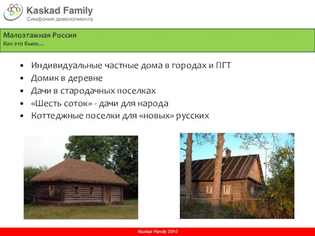 Малоэтажная Россия Как это было… Индивидуальные частные дома в городах и ПГТ