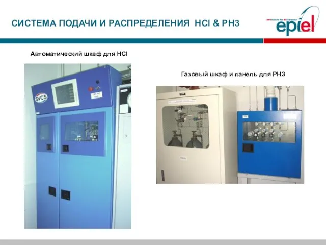 Газовый шкаф и панель для PH3 Автоматический шкаф для HCl СИСТЕМА ПОДАЧИ