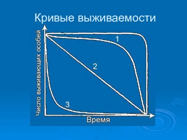 Кривые выживаемости