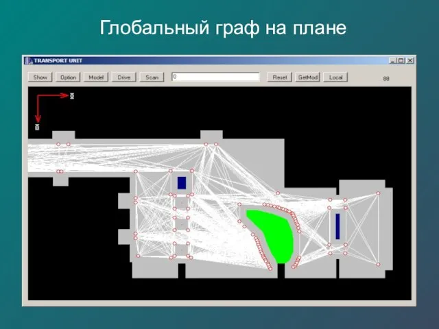 Глобальный граф на плане