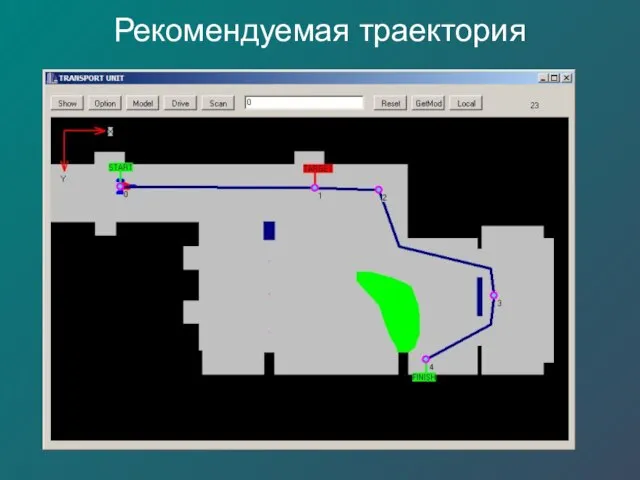 Рекомендуемая траектория