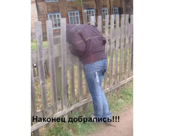 Наконец добрались!!!