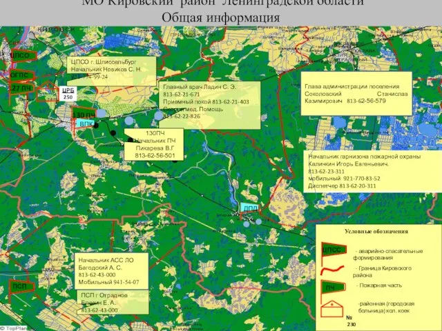 Паспорт территории МО Мгинское городское поселение МО Кировский район Ленинградской области Общая