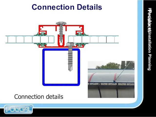 Connection Details Connection details Principals of Installation Planning