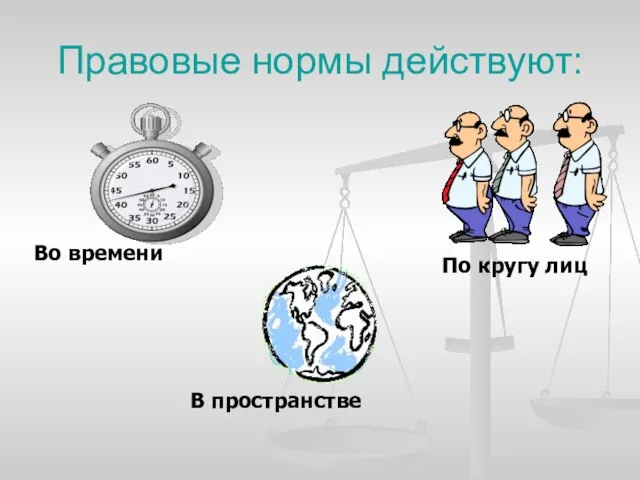 Правовые нормы действуют: По кругу лиц