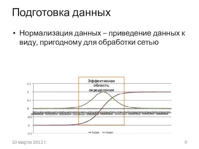 Подготовка данных Нормализация данных – приведение данных к виду, пригодному для обработки