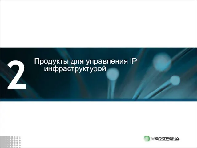 2 Продукты для управления IP инфраструктурой