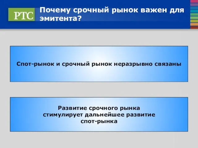 Почему срочный рынок важен для эмитента? Спот-рынок и срочный рынок неразрывно связаны