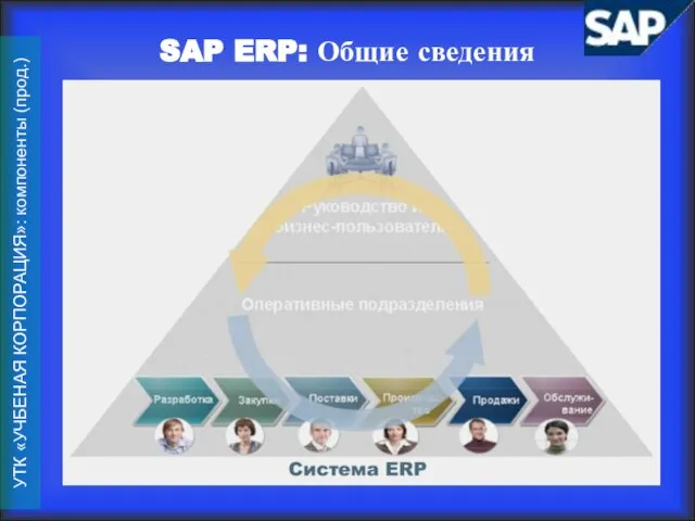 SAP ERP: Общие сведения УТК «УЧБЕНАЯ КОРПОРАЦИЯ»: компоненты (прод.)