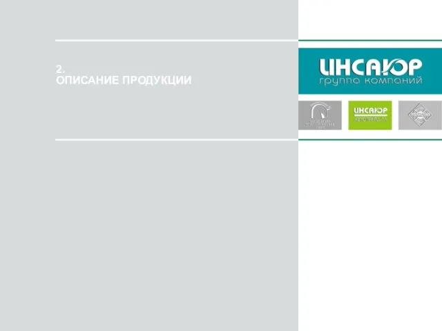 2. ОПИСАНИЕ ПРОДУКЦИИ