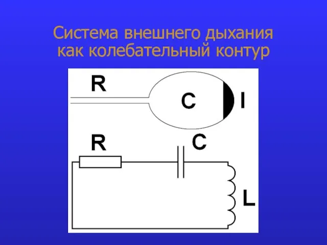 Система внешнего дыхания как колебательный контур