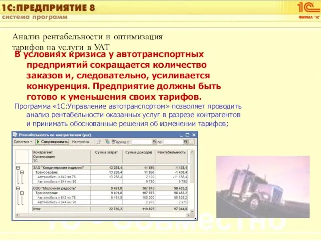 Анализ рентабельности и оптимизация тарифов на услуги в УАТ В условиях кризиса