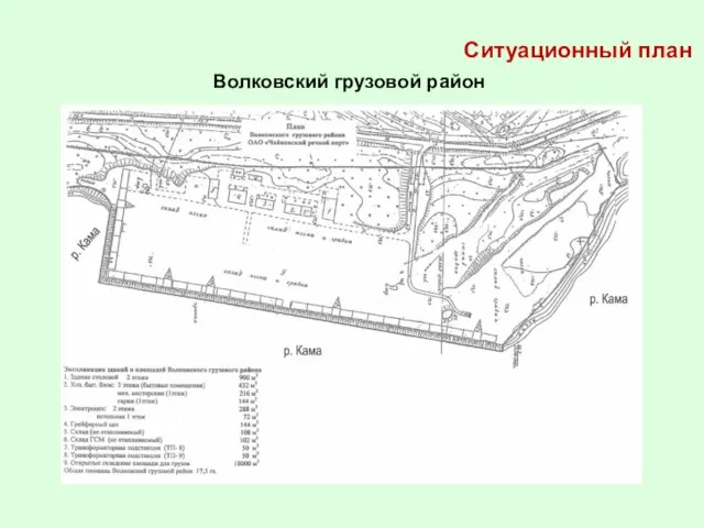 Ситуационный план Волковский грузовой район