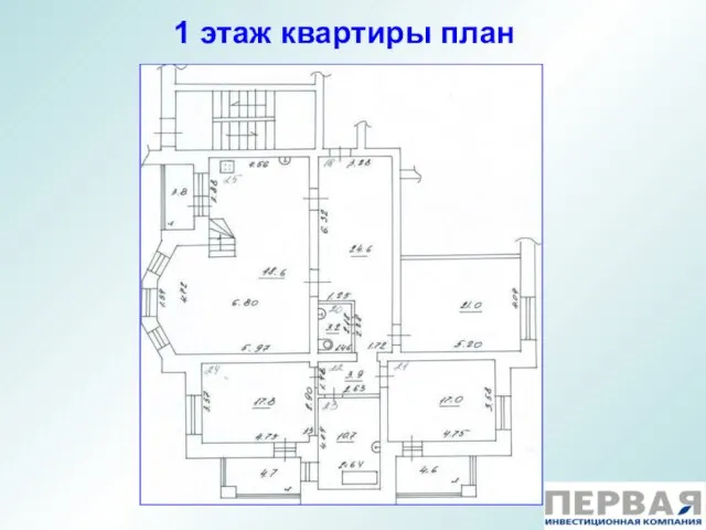 1 этаж квартиры план