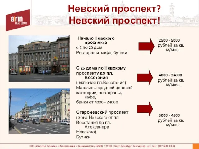 Невский проспект? Невский проспект! Начало Невского проспекта с 1 по 25 дом