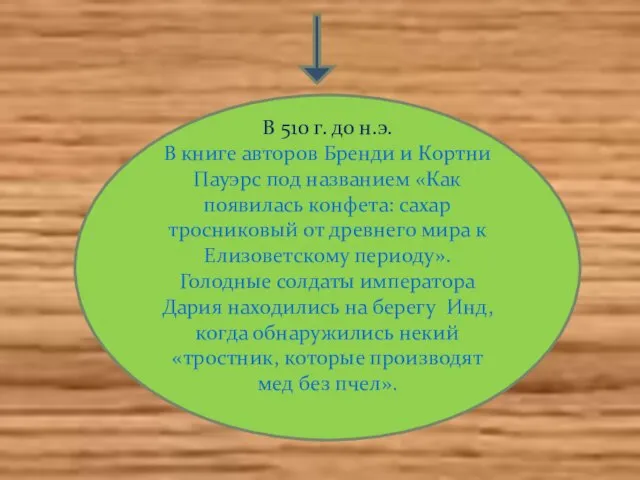 В 510 г. до н.э. В книге авторов Бренди и Кортни Пауэрс