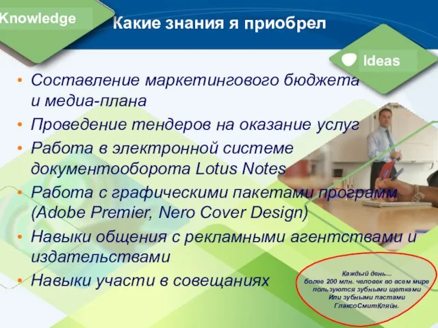 Составление маркетингового бюджета и медиа-плана Проведение тендеров на оказание услуг Работа в