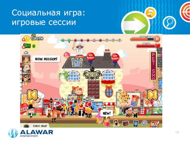 Социальная игра: игровые сессии