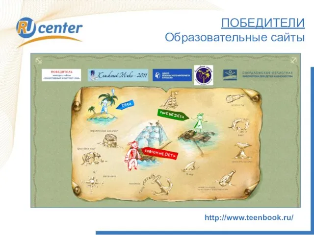 http://www.teenbook.ru/ ПОБЕДИТЕЛИ Образовательные сайты