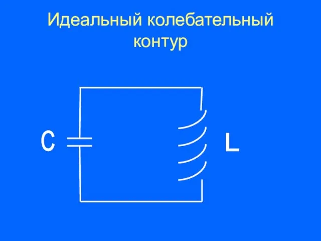 Идеальный колебательный контур L C