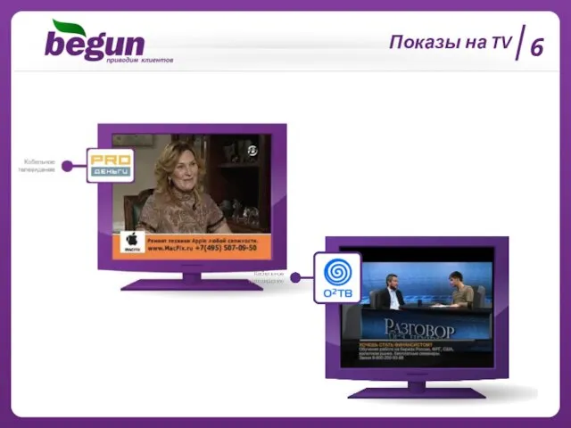 Показы на TV 6