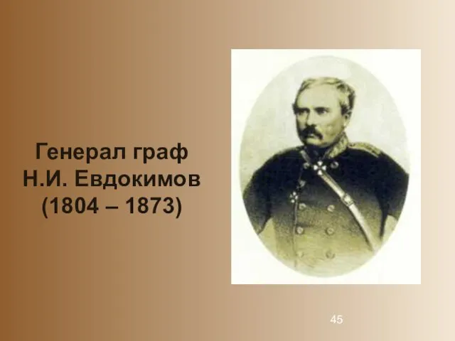 Генерал граф Н.И. Евдокимов (1804 – 1873)