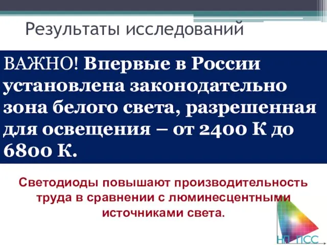 - светодиодные источники света не хуже люминесцентных, - светодиодные источники света имеют