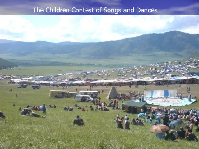The Children Contest of Songs and Dances