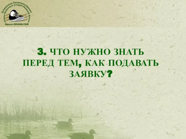 3. ЧТО НУЖНО ЗНАТЬ ПЕРЕД ТЕМ, КАК ПОДАВАТЬ ЗАЯВКУ?