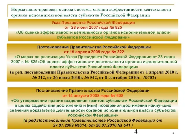 Указ Президента Российской Федерации от 28 июня 2007 года № 825 «Об