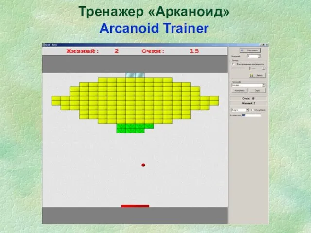 Тренажер «Арканоид» Arcanoid Trainer