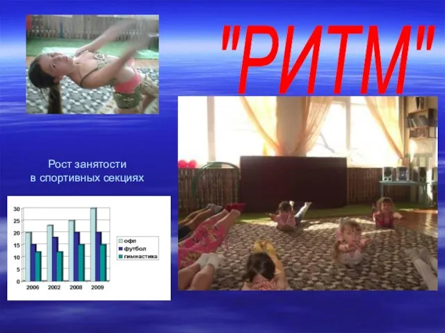 "РИТМ" Рост занятости в спортивных секциях