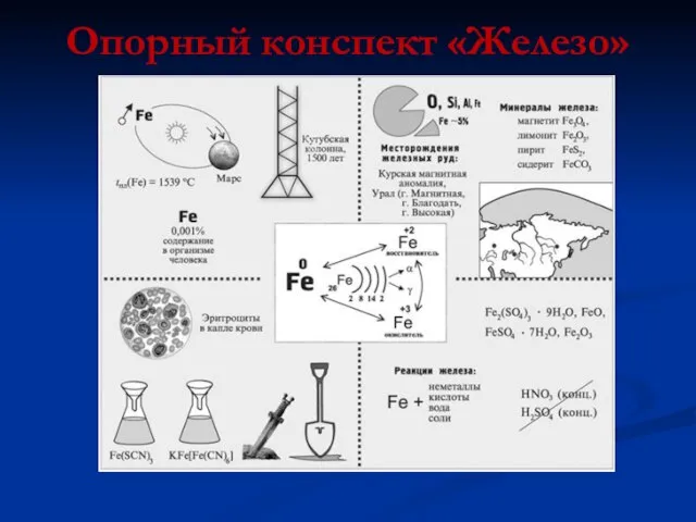 Опорный конспект «Железо»