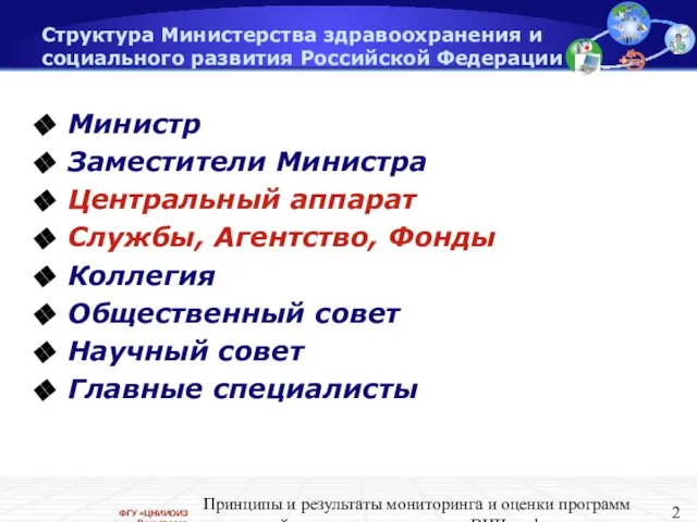 Принципы и результаты мониторинга и оценки программ противодействия распространению ВИЧ-инфекции» 15-19 сентября