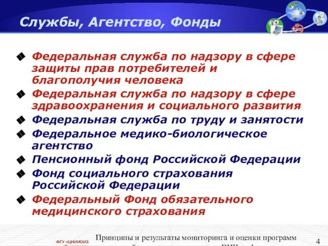 Принципы и результаты мониторинга и оценки программ противодействия распространению ВИЧ-инфекции» 15-19 сентября