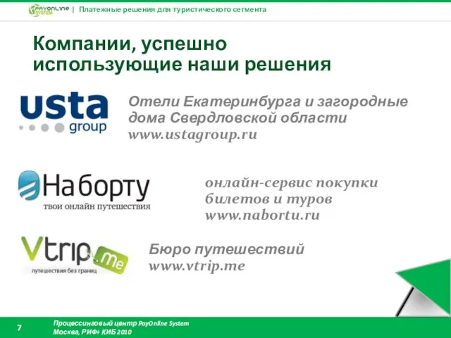 Компании, успешно использующие наши решения Отели Екатеринбурга и загородные дома Свердловской области