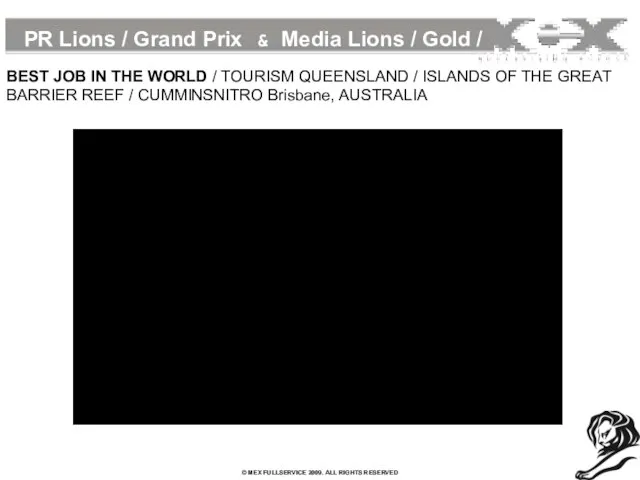 PR Lions / Grand Prix & Media Lions / Gold / BEST