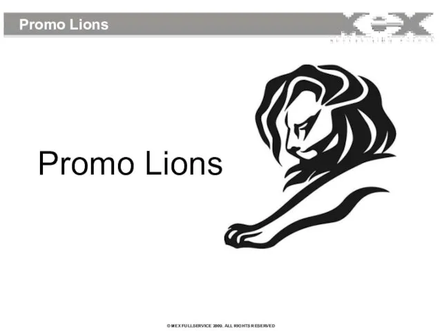 Promo Lions Promo Lions