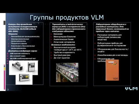 Группы продуктов VLM Термостаты в металлических корпусах (MBT) и испарители (EVA) для