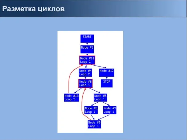 Разметка циклов