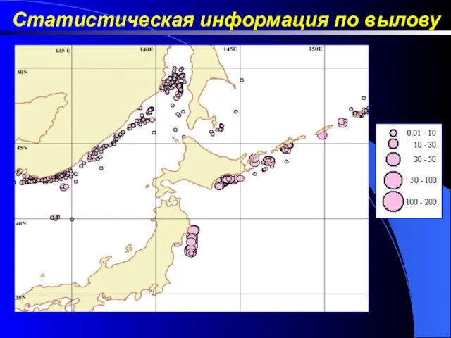 Статистическая информация по вылову