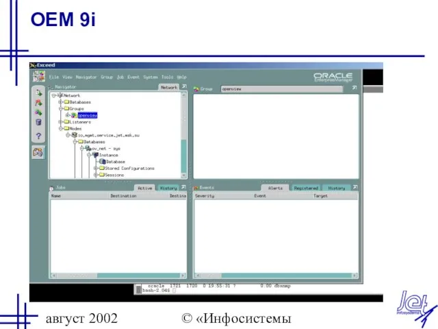 август 2002 © «Инфосистемы Джет» OEM 9i