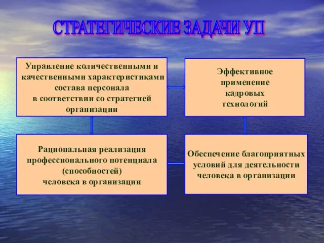 Управление количественными и качественными характеристиками состава персонала в соответствии со стратегией организации