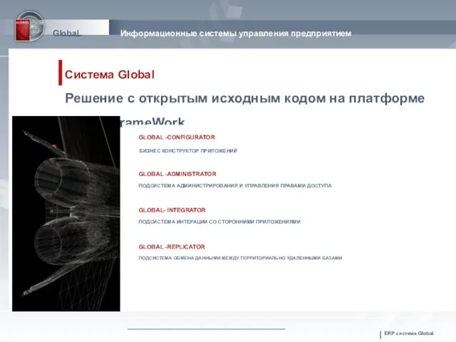 | ERP система Global Global Информационные системы управления предприятием Система Global Решение