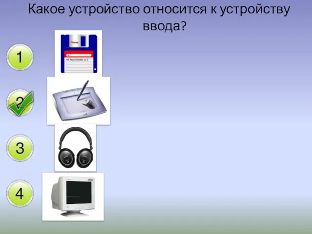 Какое устройство относится к устройству ввода?