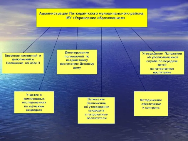 Администрация Питкярантского муниципального района, МУ «Управление образованием» Вынесение Заключения об утверждении кандидата