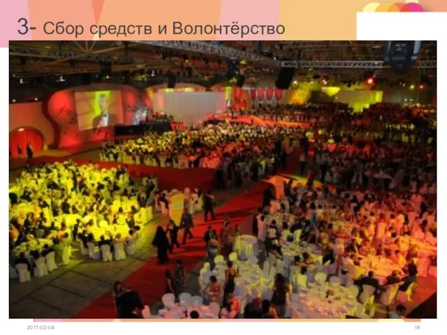 3- Сбор средств и Волонтёрство 2011-02-04 Copyright ©2009 by Oriflame Cosmetics SA